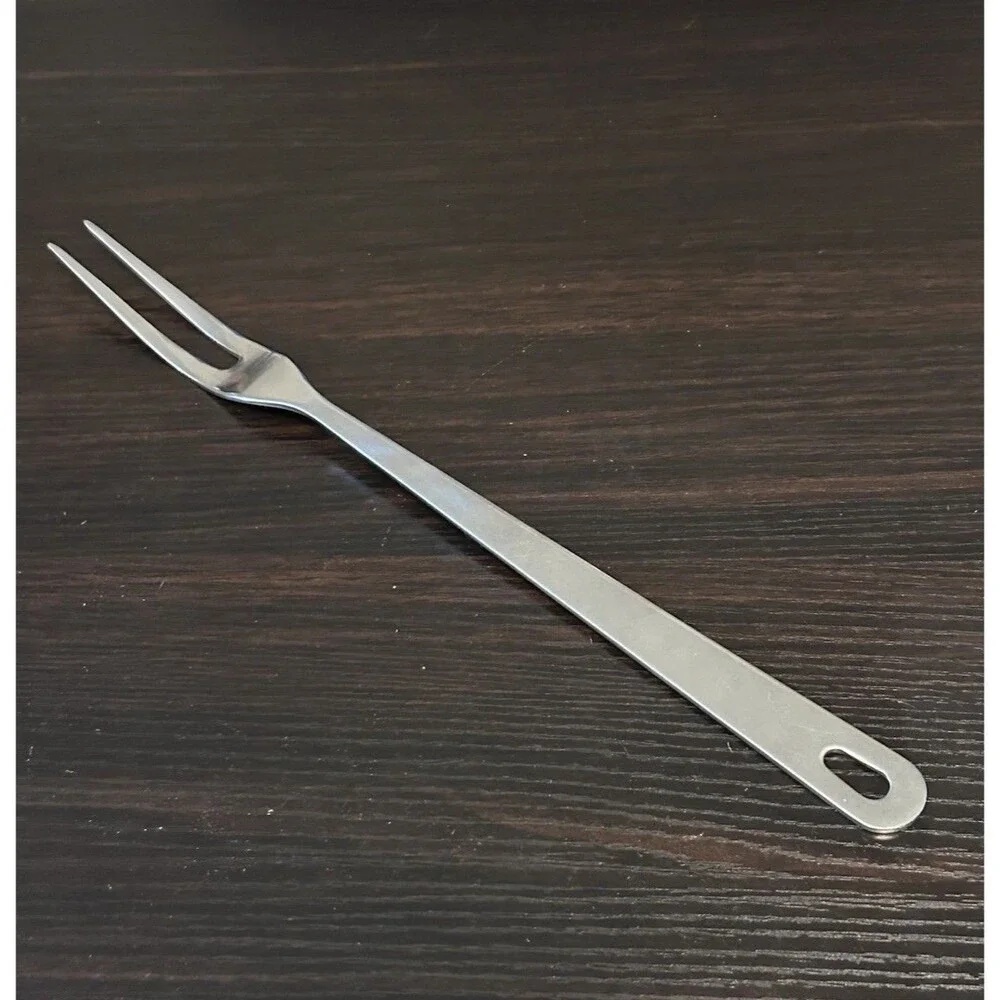 Wolfgang Puck Cafe Collection Stainless Steel Carving Meat Fork 13.5” Serving